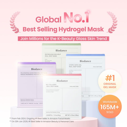 Bio-Collagen Hydrogel Face Mask – Hydrating, Firming Care