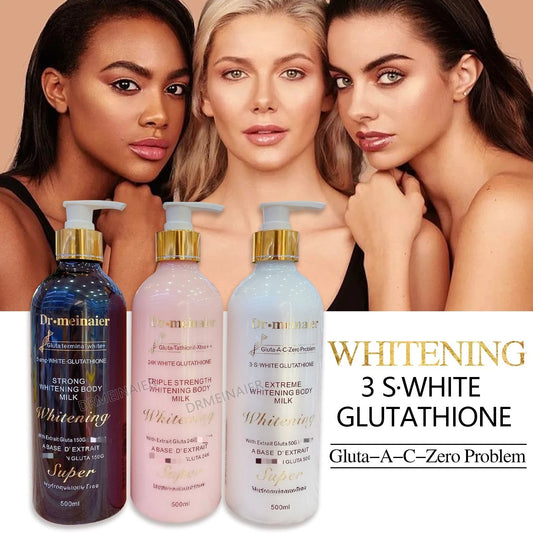 Glutathione Brightening Body Lotion With 24K Gold