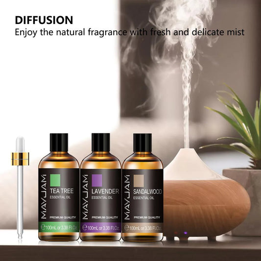 100 ml Aromatherapy Essential Oil for Diffusers & Candles
