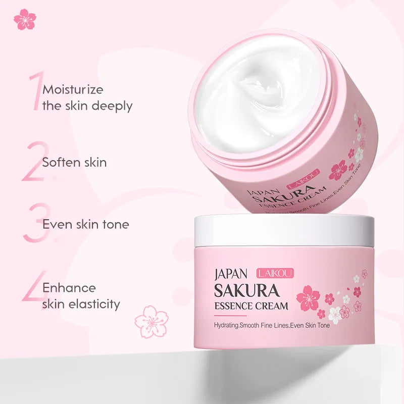 Sakura 9-Piece Facial Skincare Set – Moisturizing Care