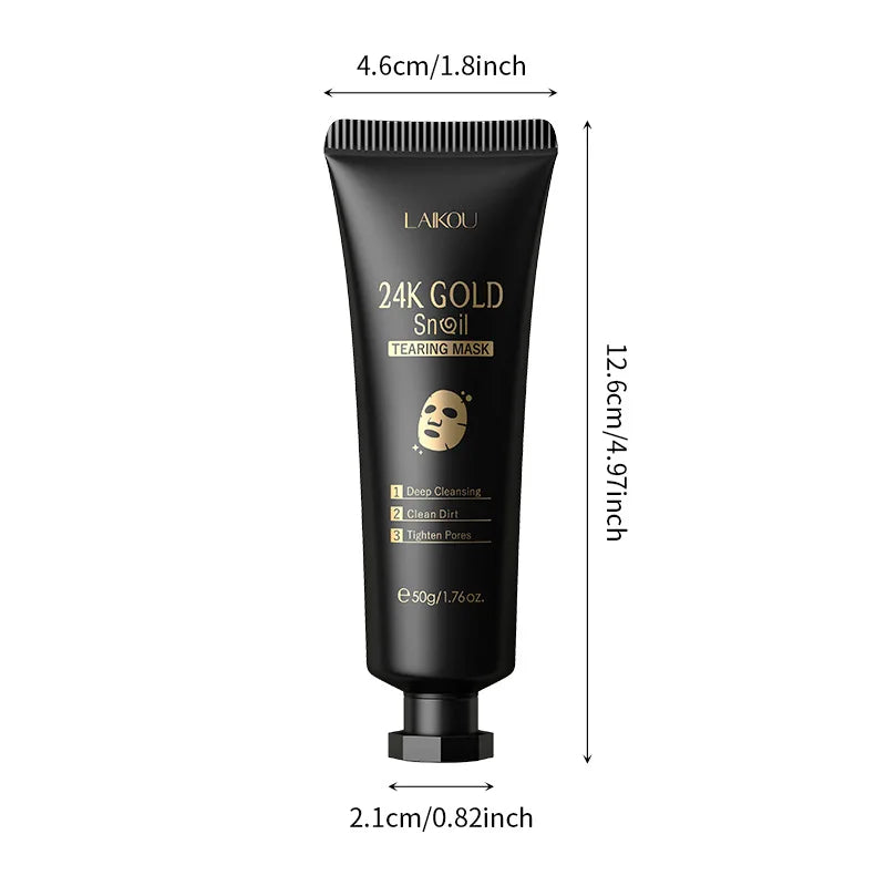 24K Gold Peel Off Face Mask – Anti-Aging & Hydrating
