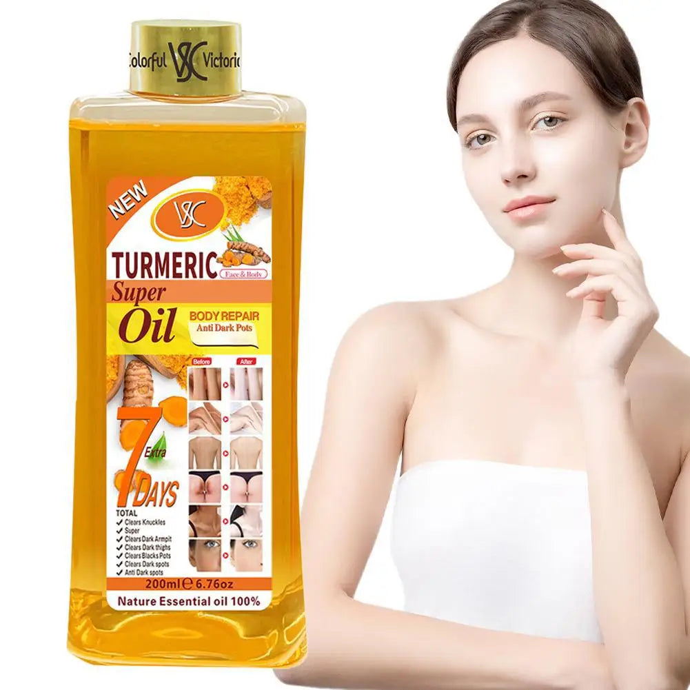 Turmeric Rose Vitamin C Body Massage Oil