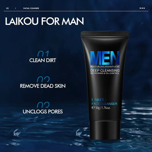 Men’s Facial Cleanser Face Wash For Oil Control 50 g