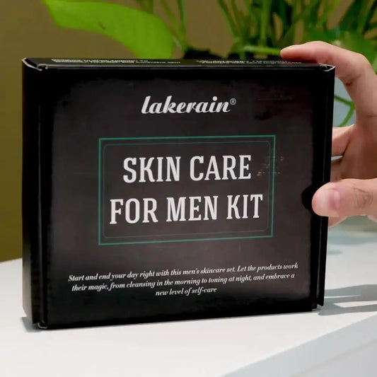Men’s Skincare Set With Face Wash, Serum & Moisturizers