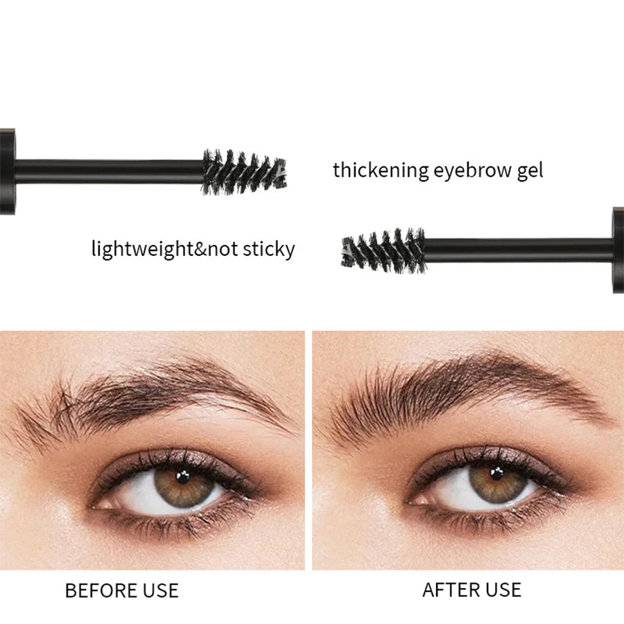 Clear Eyebrow Shaping Gel – Waterproof, Long-Lasting Hold