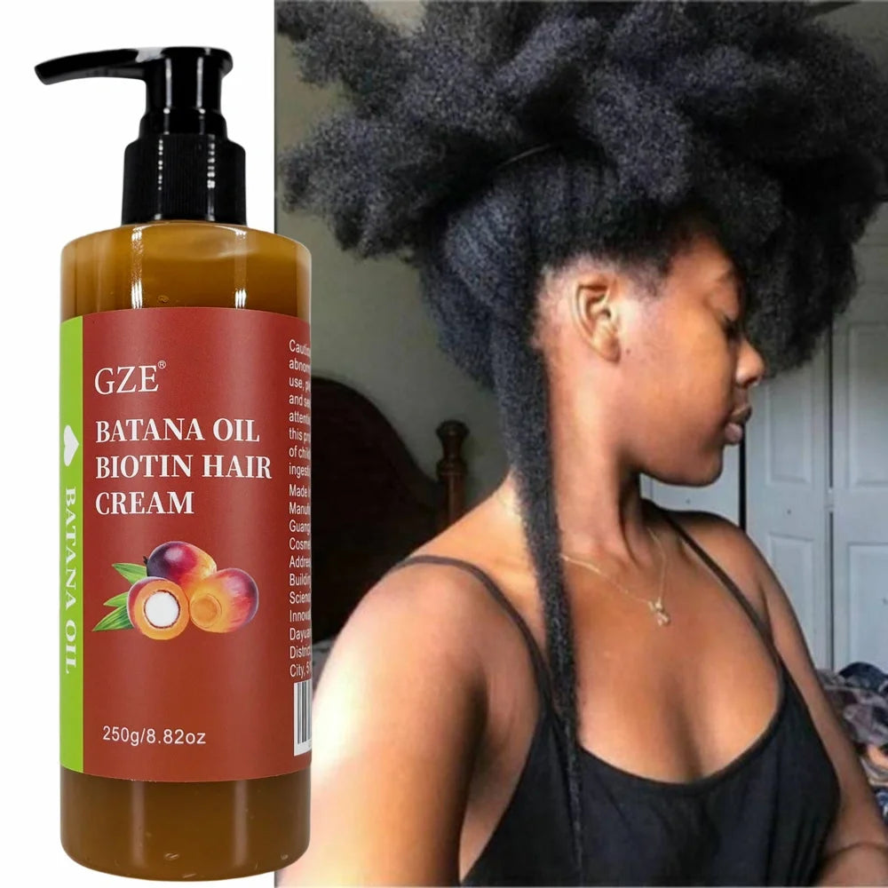 Batana Oil Biotin Hair Cream Conditioner For Dry Hair