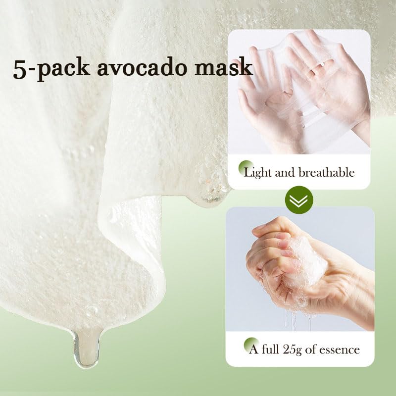 Avocado Skincare Set 11-Piece – Hydrating Face Routine