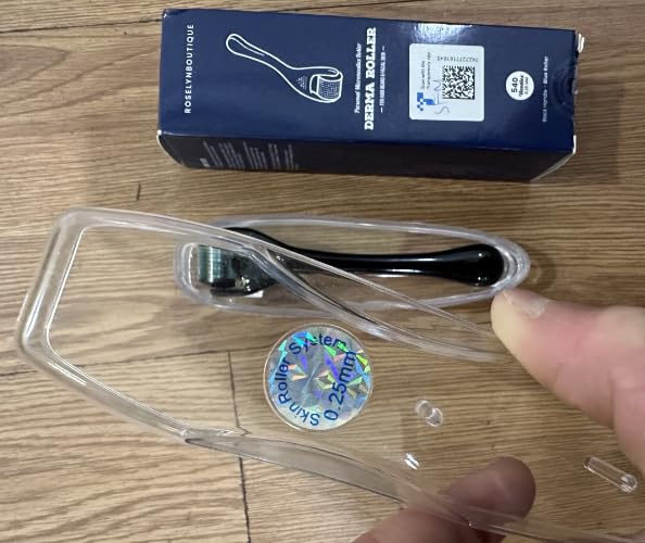Titanium Derma Roller 0.25 mm for Face and Skin Care