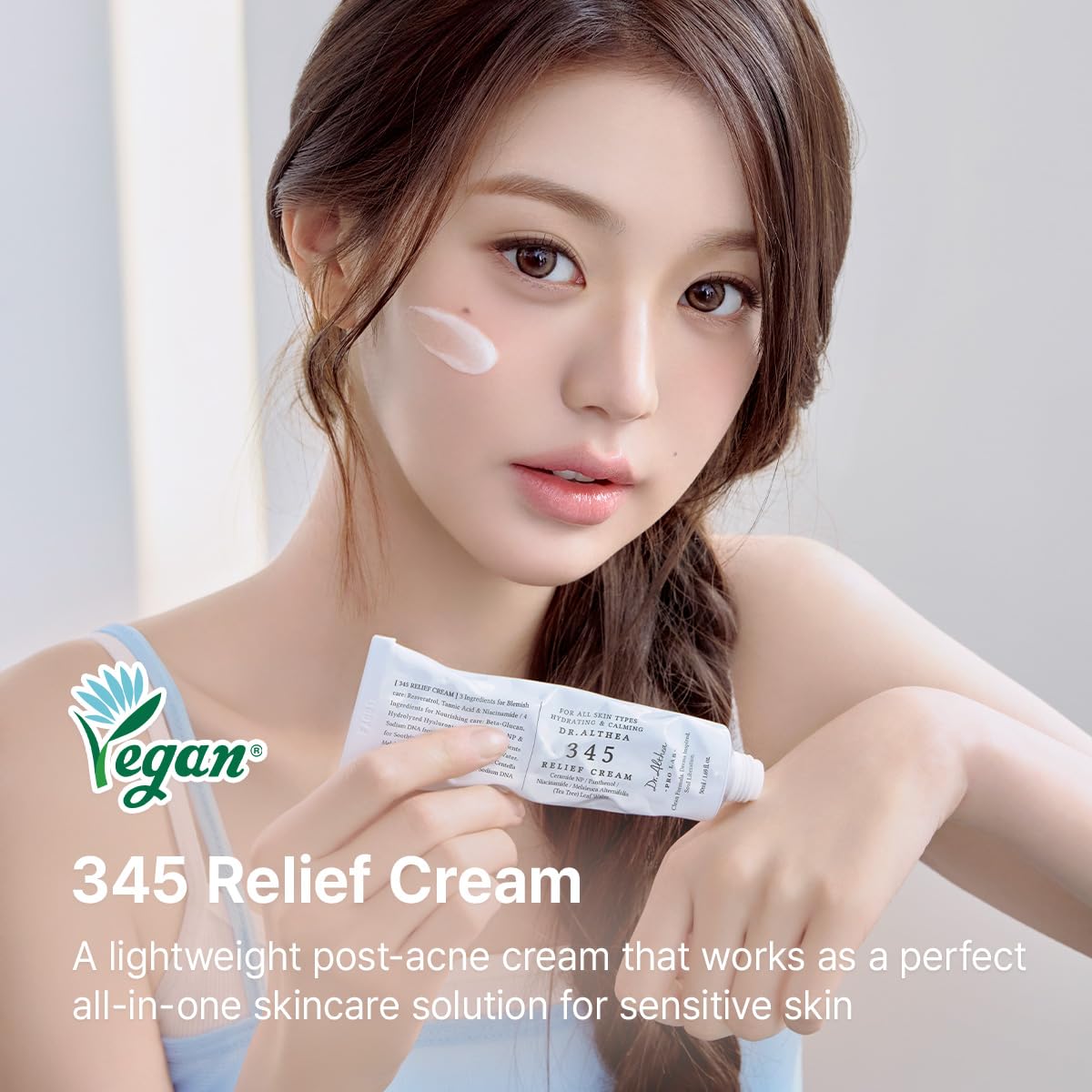 Hydrating Relief Face Cream with PDRN for Dry Skin