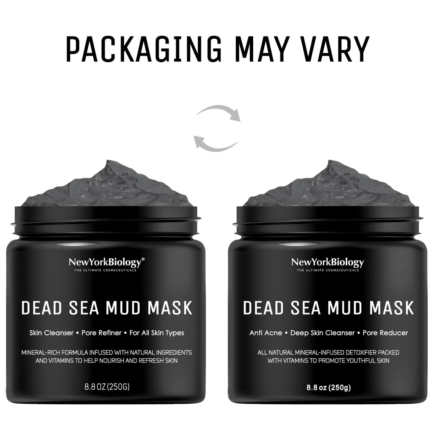 Dead Sea Mud Face Mask – Deep Pore Cleansing 8.8 oz