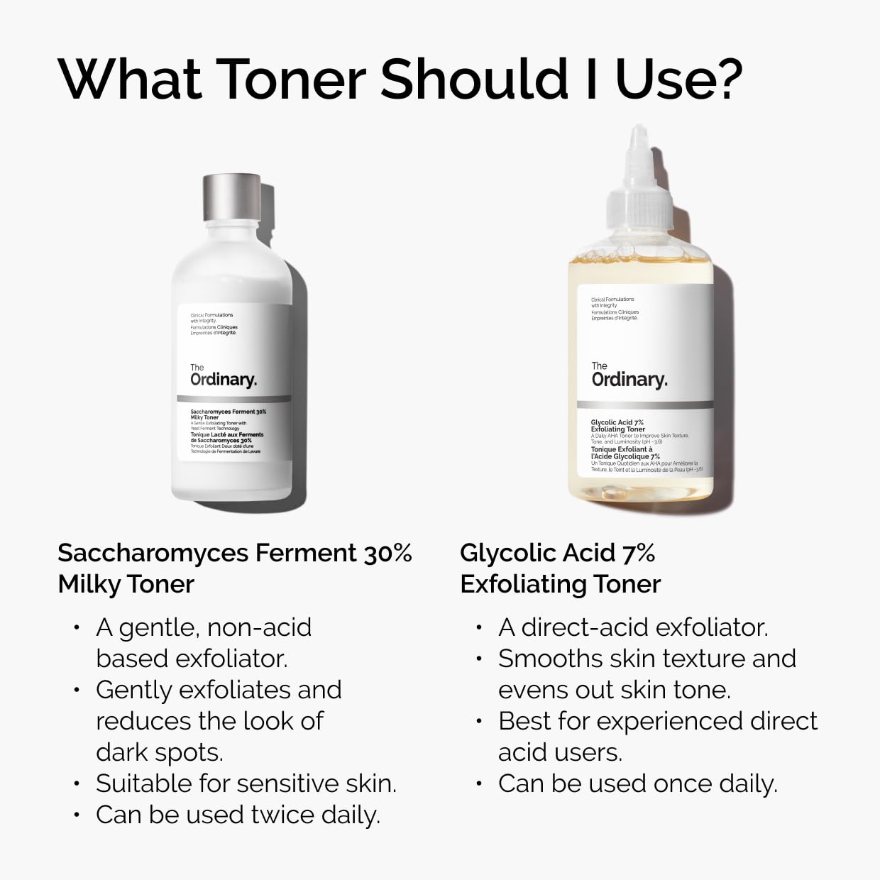 Glycolic Acid 7% Exfoliating Toner for Radiant Skin