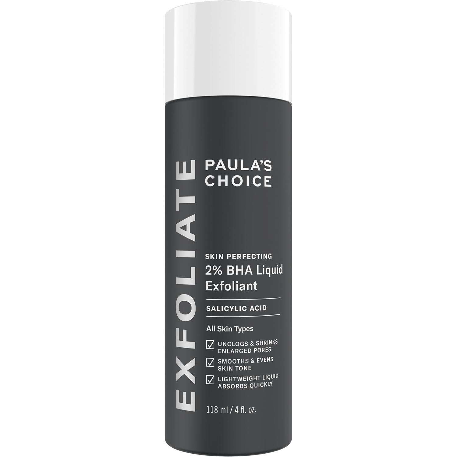 2% BHA Liquid Exfoliant for Clear, Smoother Skin