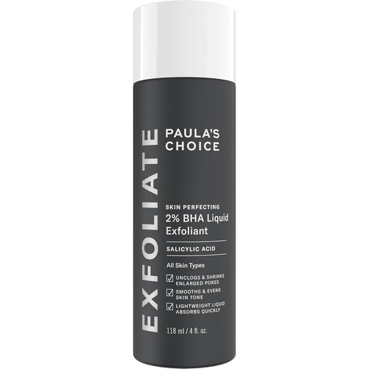 2% BHA Liquid Exfoliant for Clear, Smoother Skin