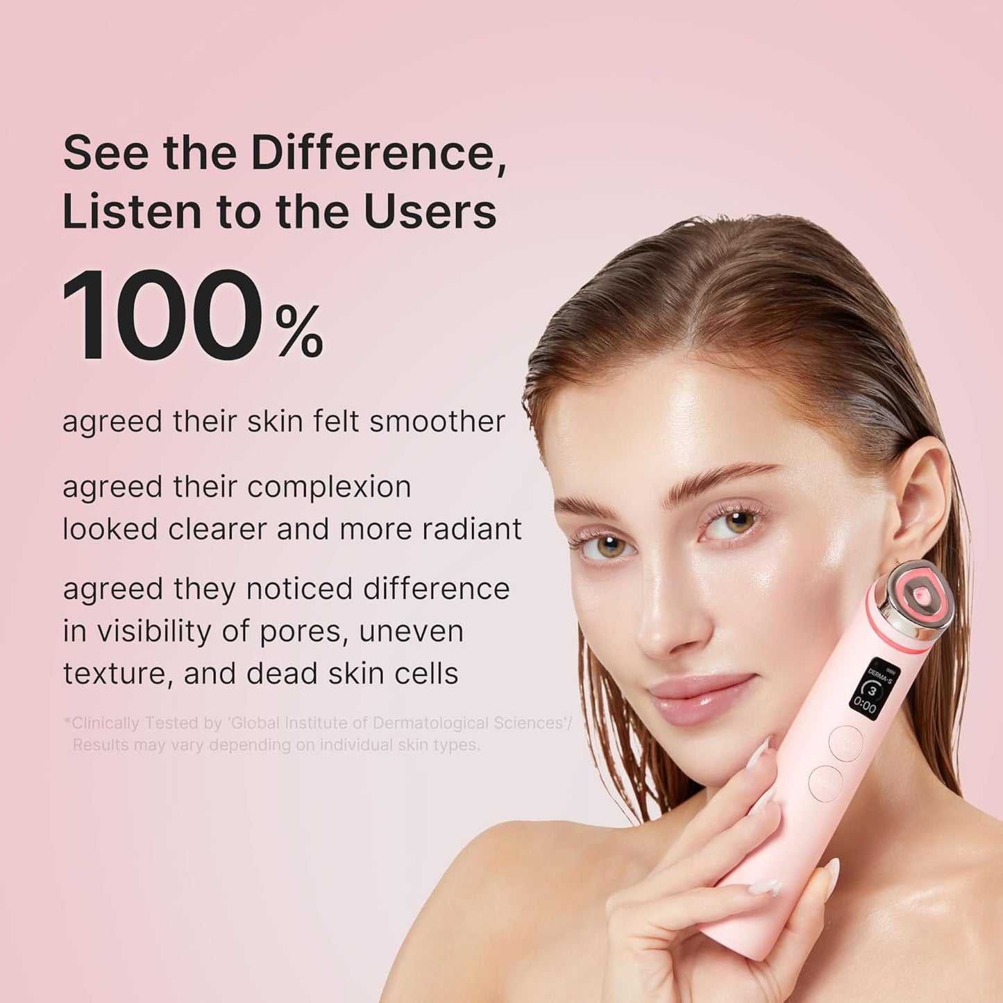 6-in-1 Glass Glow Facial Booster Massager for Radiant Skin