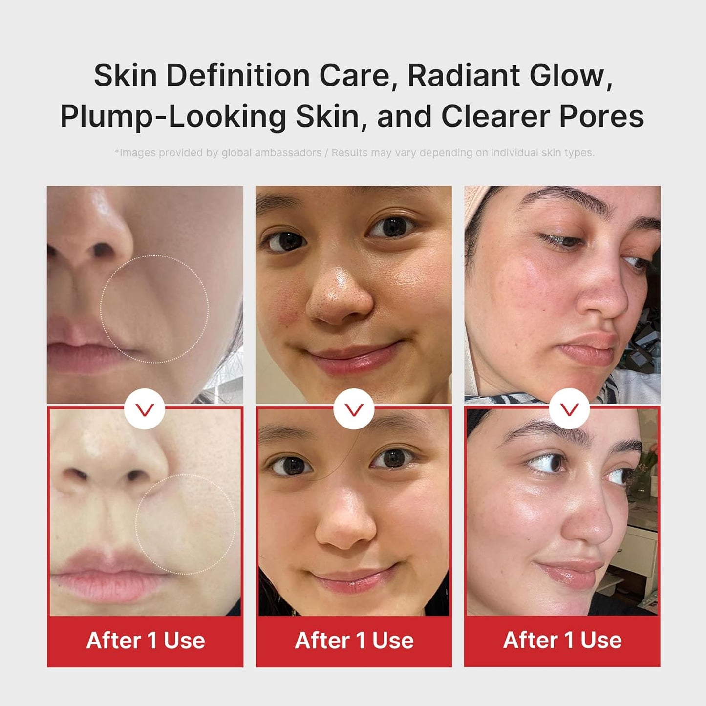 6-in-1 Glass Glow Facial Booster Massager for Radiant Skin