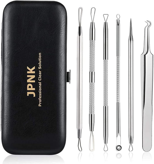 Stainless Steel Blackhead Remover Comedone Extractor Kit
