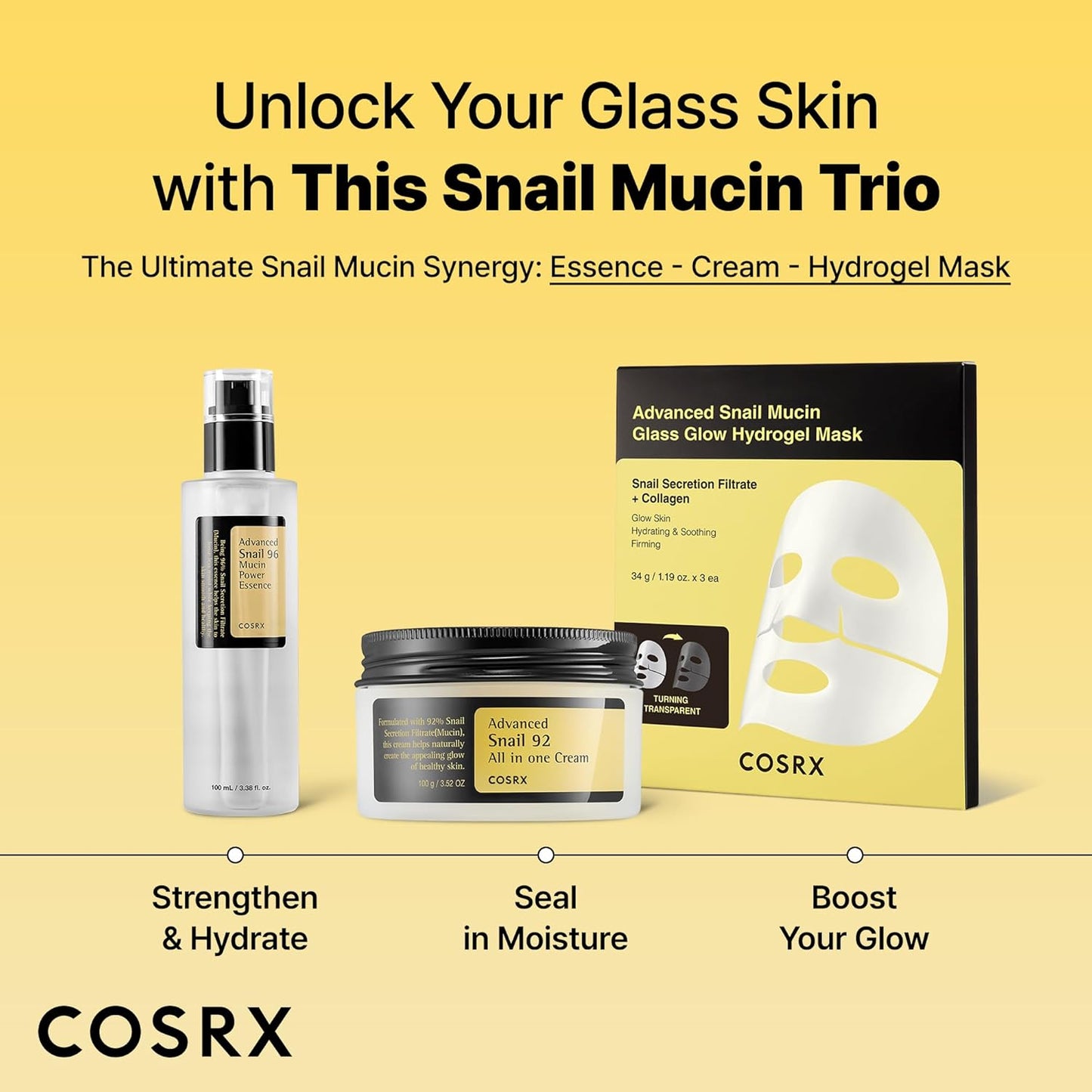 Snail Mucin Face Moisturizer Cream – Hydrating Repair
