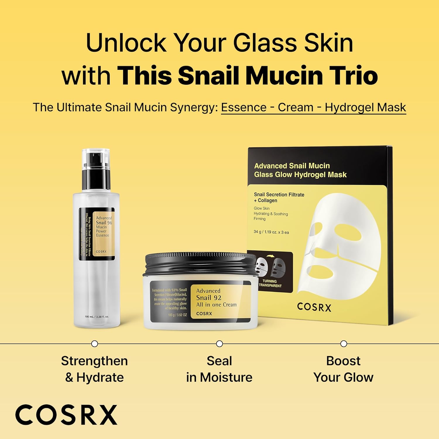 Snail Mucin Face Moisturizer Cream – Hydrating Repair