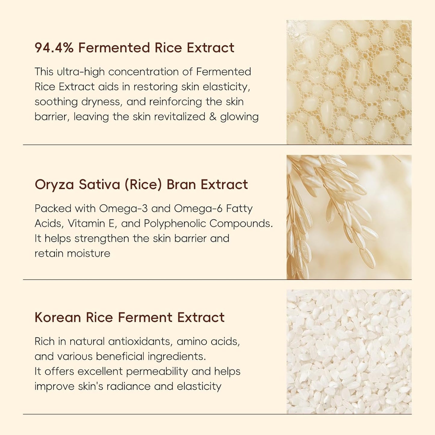 Rice Skincare Set for Glowing Skin – 5-Piece Face Kit