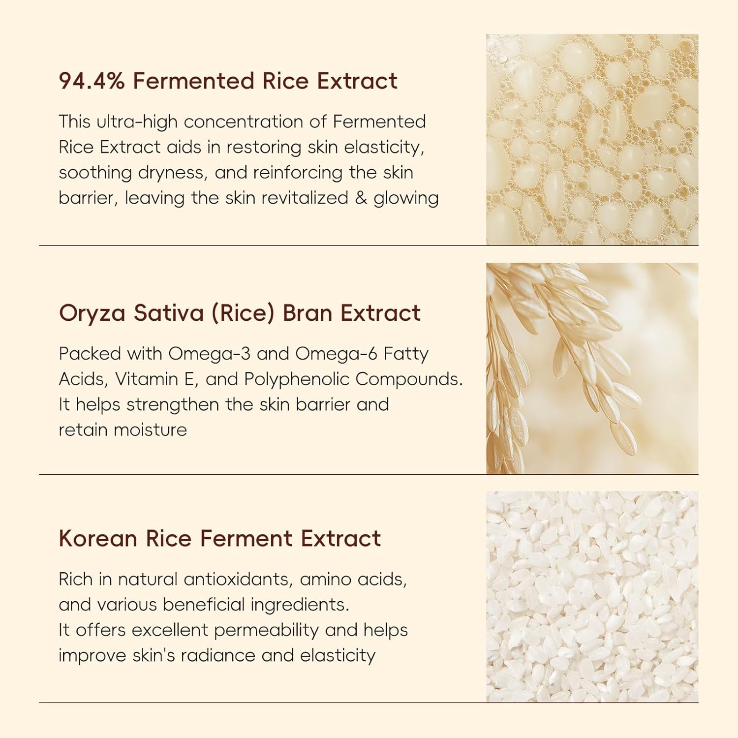 Rice Skincare Set for Glowing Skin – 5-Piece Face Kit