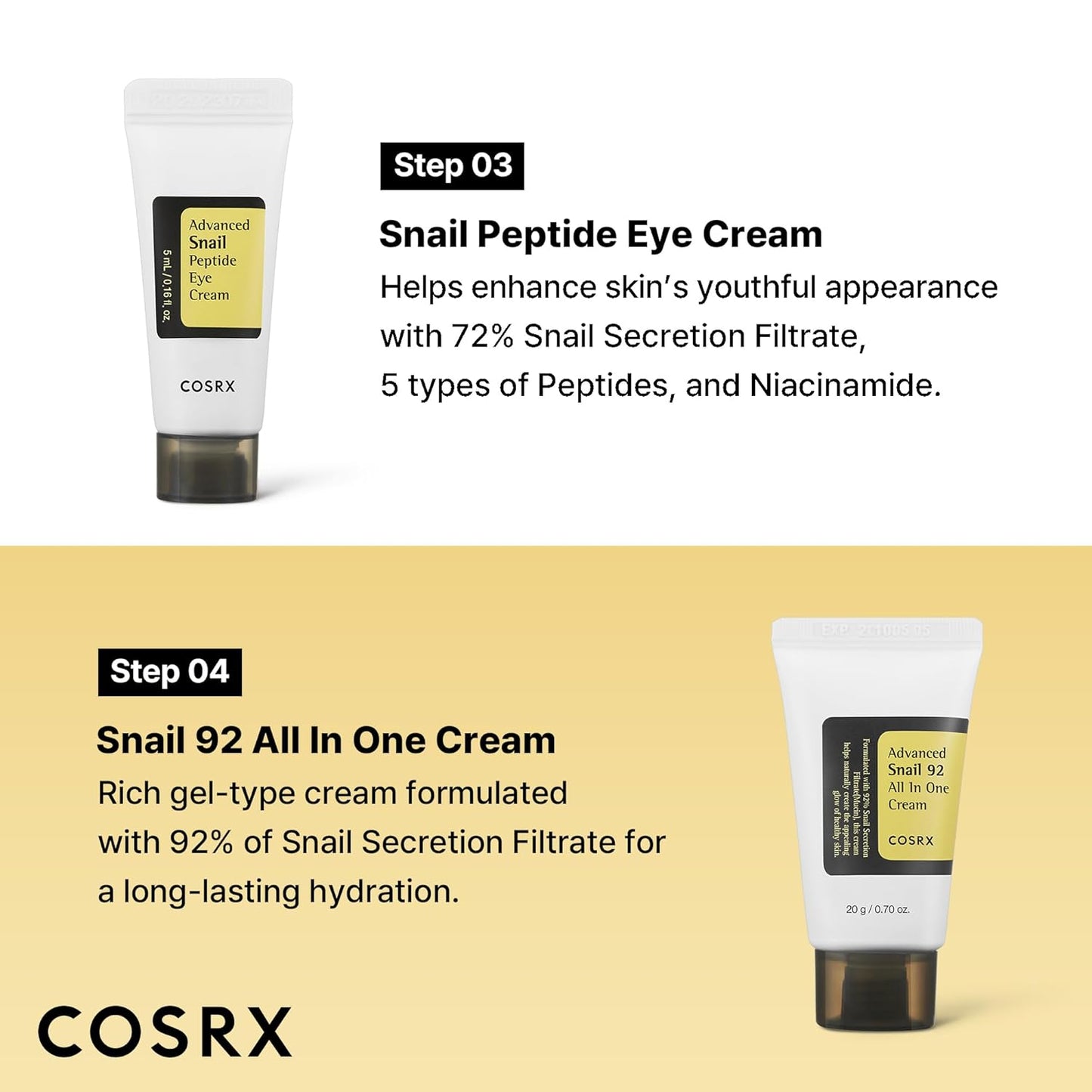 Snail Mucin Korean Skincare Set – Travel 4-Step Kit