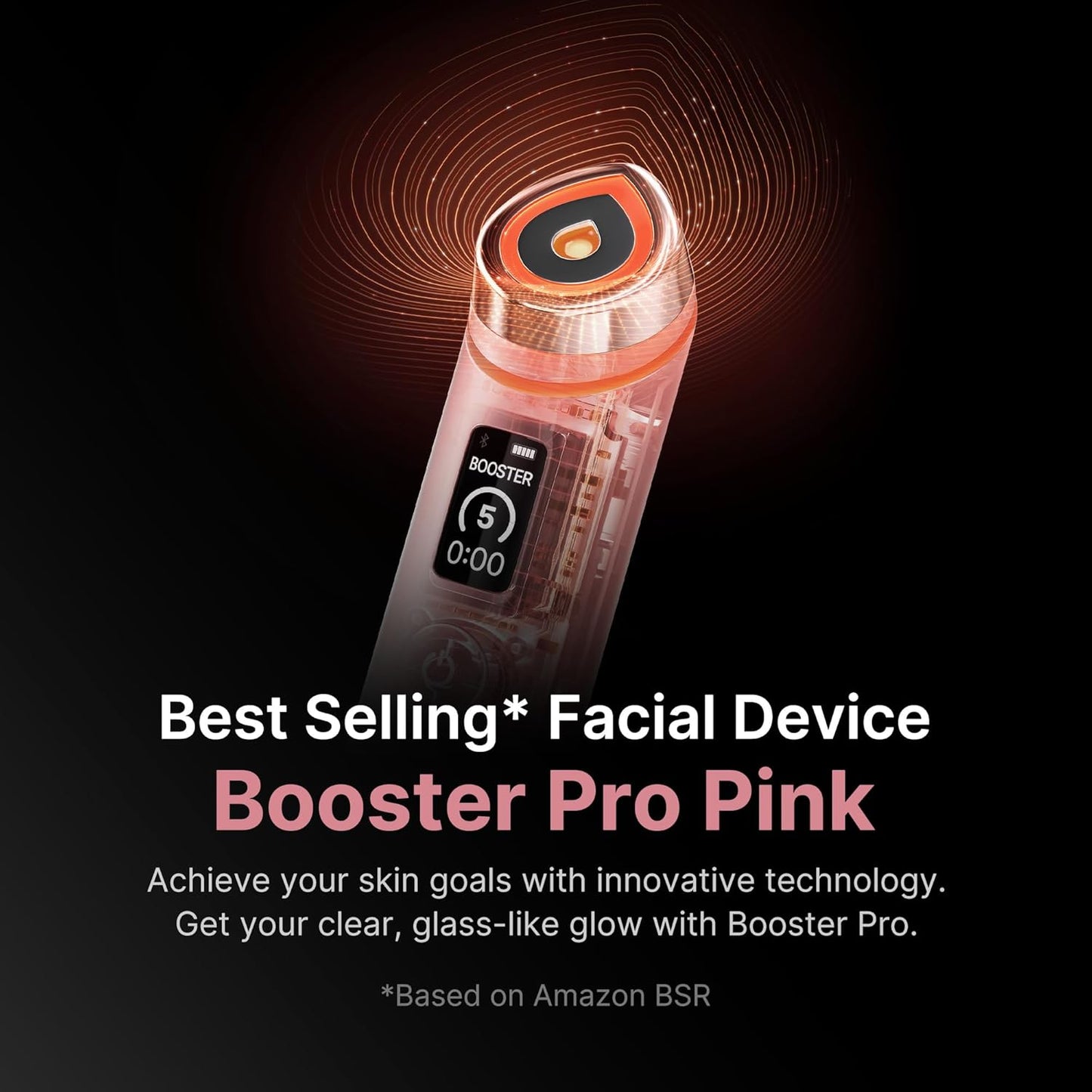 6-in-1 Glass Glow Facial Booster Massager for Radiant Skin