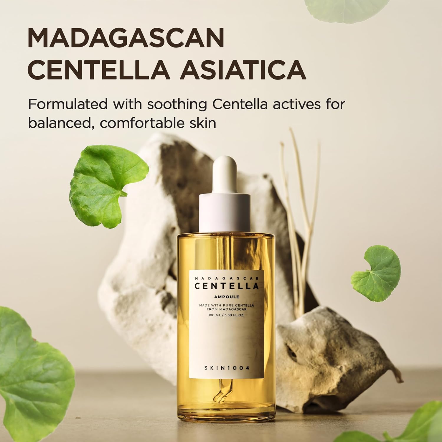 Centella Hydrating Face Ampoule Serum for Calm, Dewy Skin
