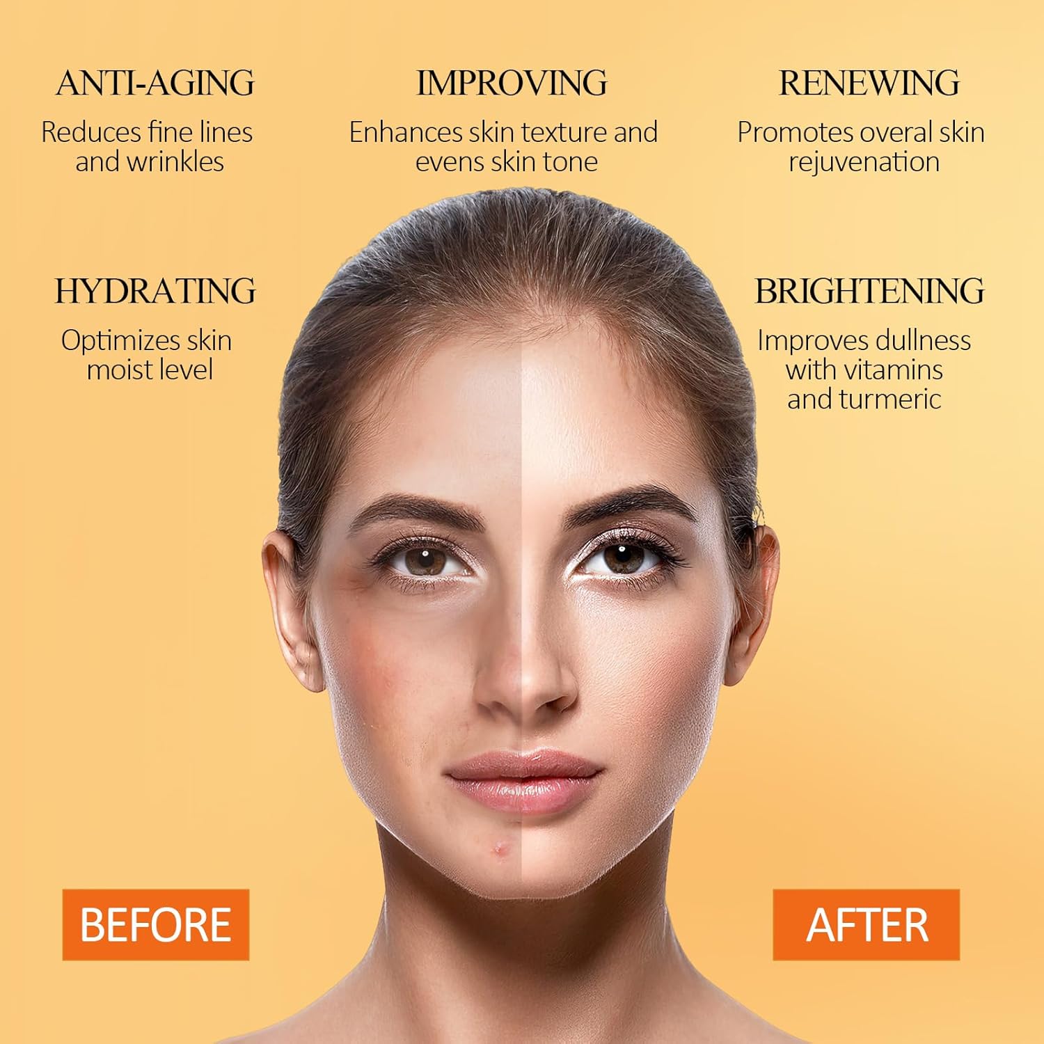 Turmeric Vitamin C Clay Face Mask – Deep Cleansing 150 g