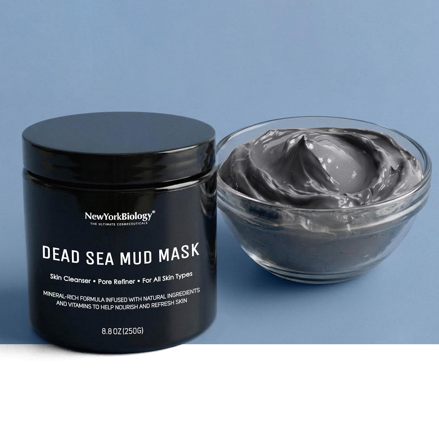 Dead Sea Mud Face Mask – Deep Pore Cleansing 8.8 oz