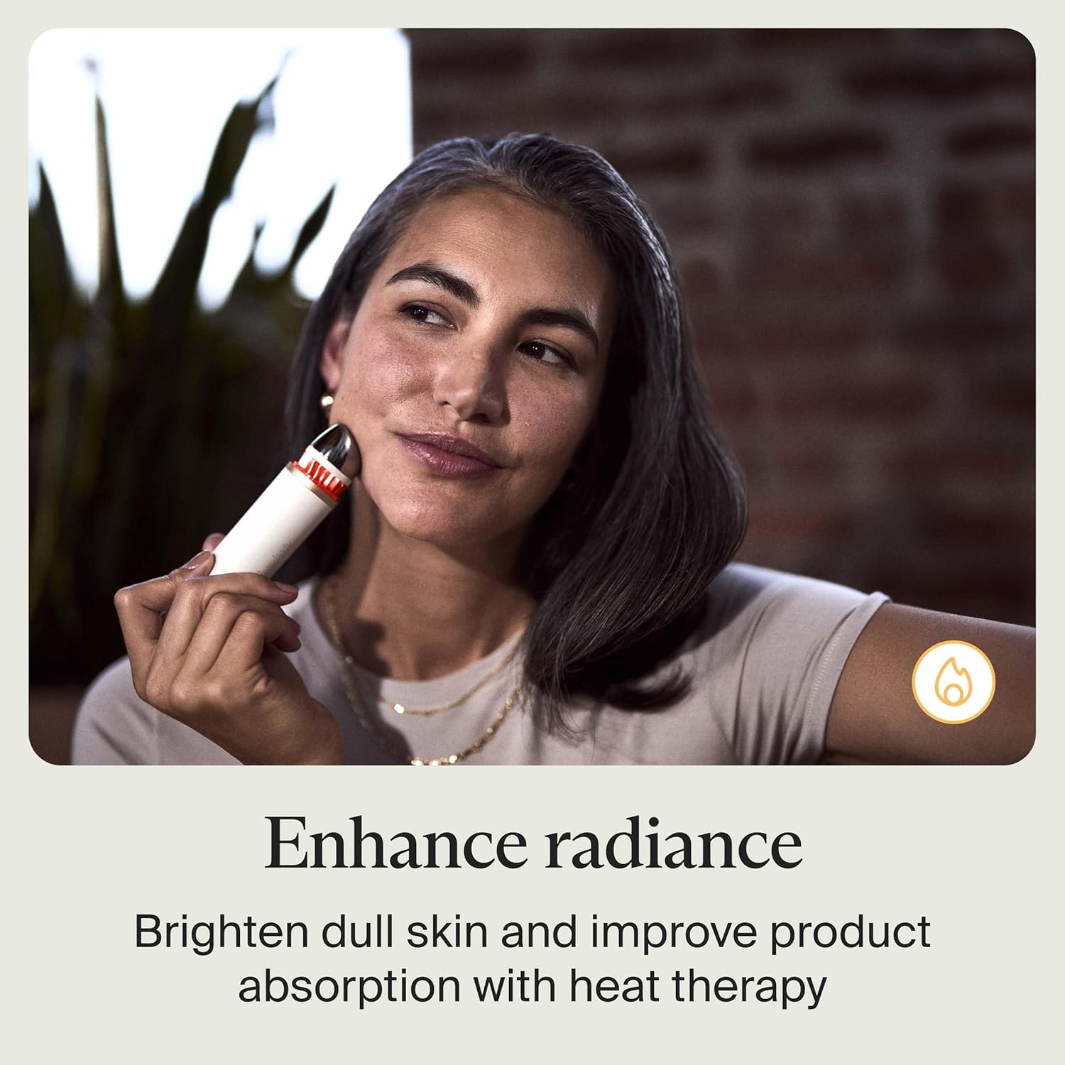 Depuffing Facial Wand – Hot and Cold Therapy Massager