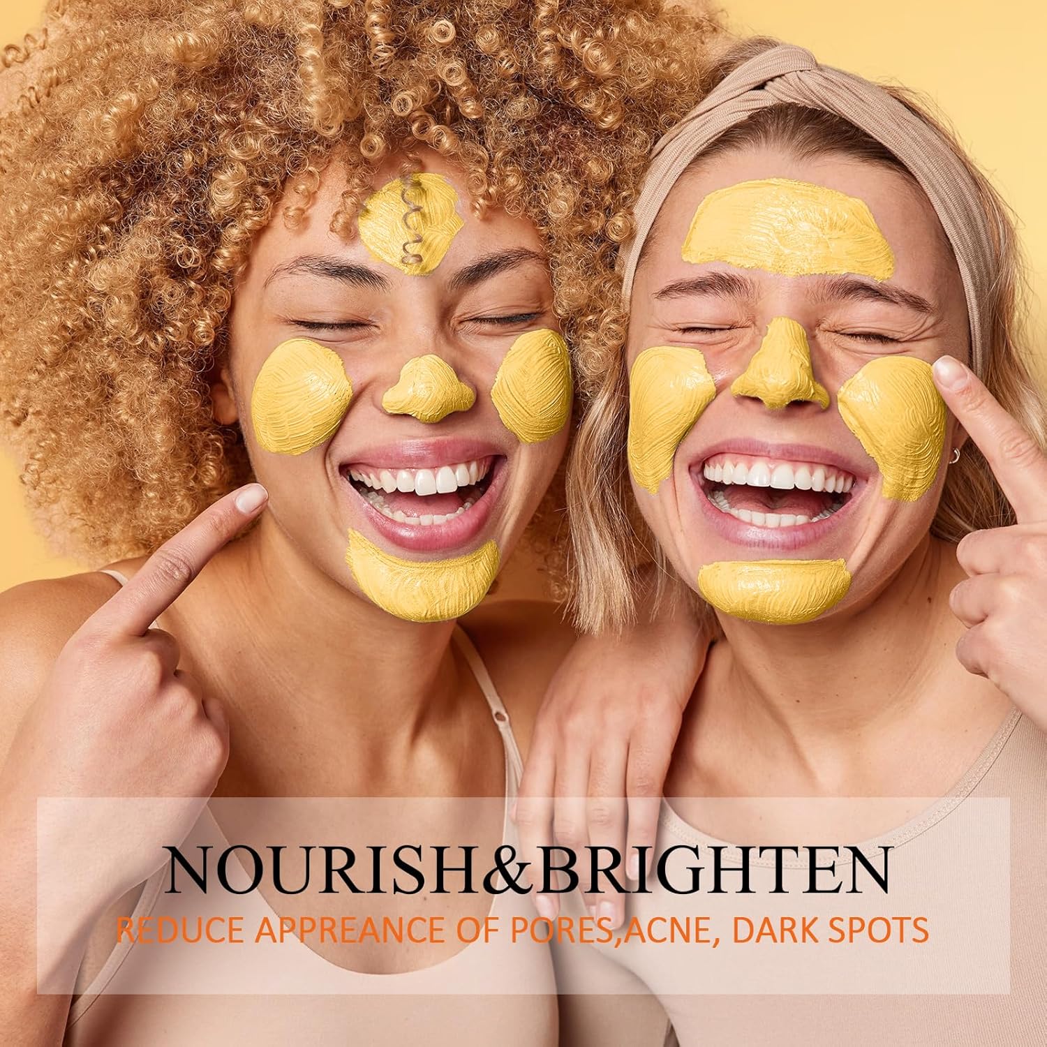 Turmeric Vitamin C Clay Face Mask – Deep Cleansing 150 g