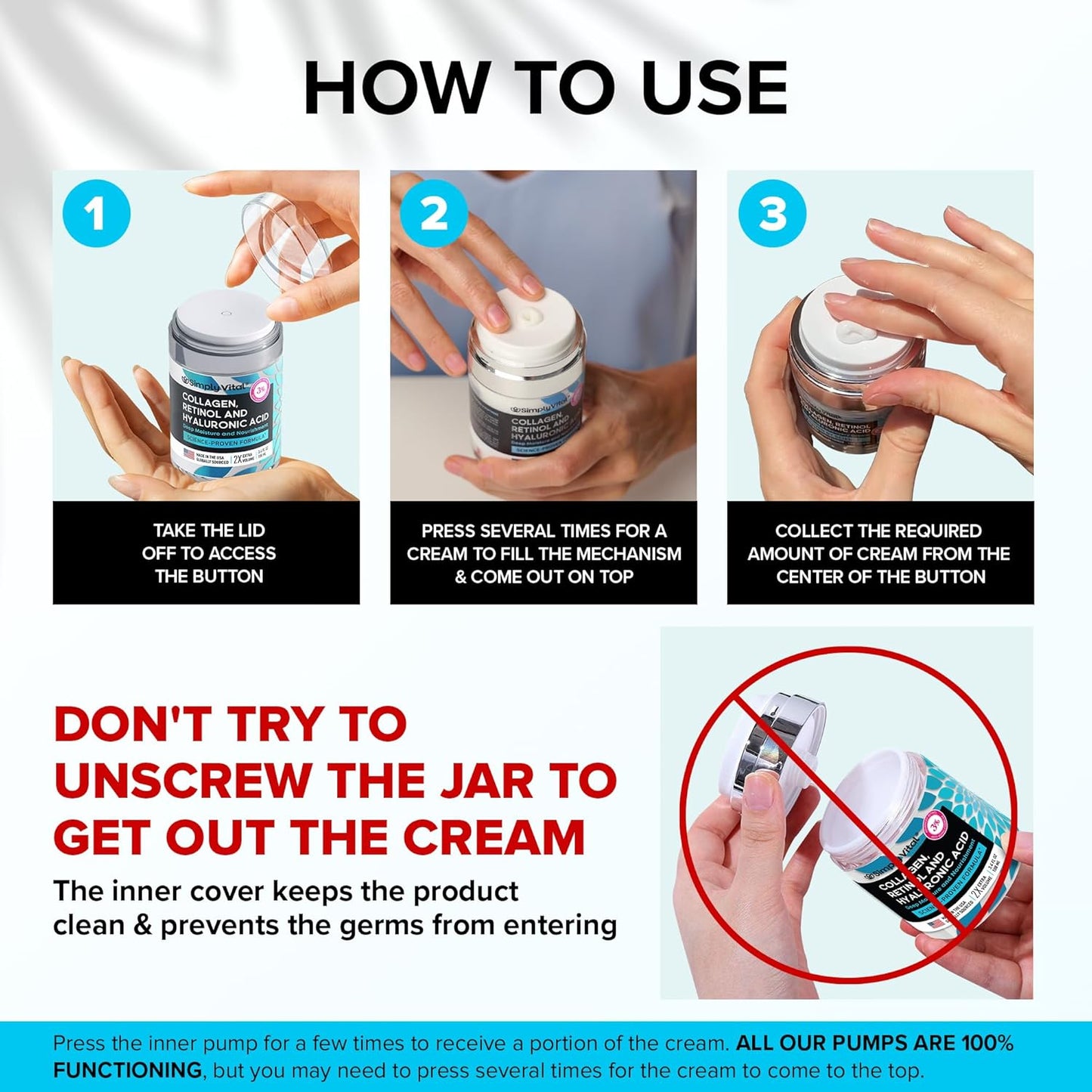 Retinol Face Moisturizer Cream – Firming Anti-Aging Hydration