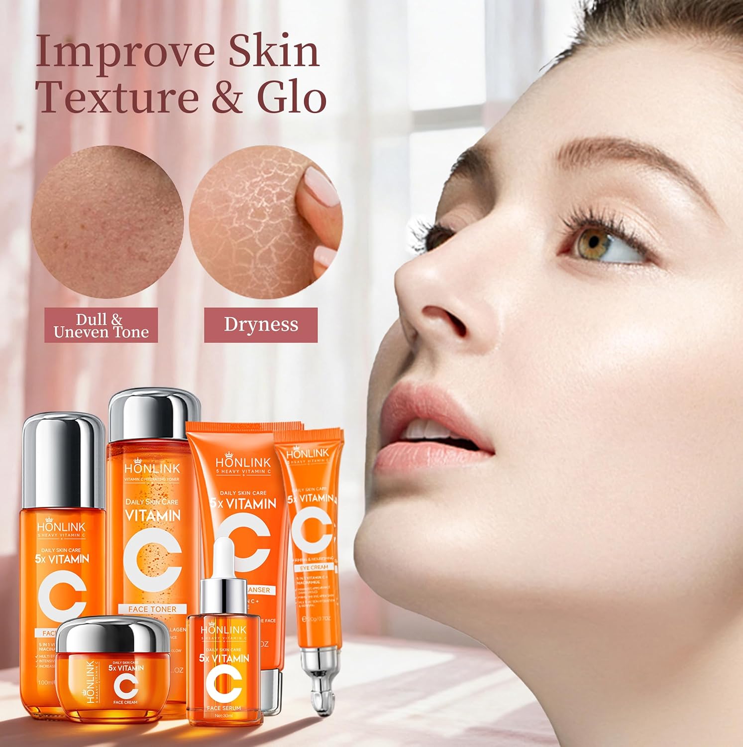 Hydrating Vitamin C & Niacinamide Skincare Set