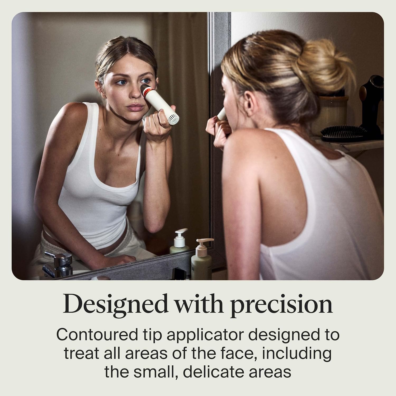 Depuffing Facial Wand – Hot and Cold Therapy Massager