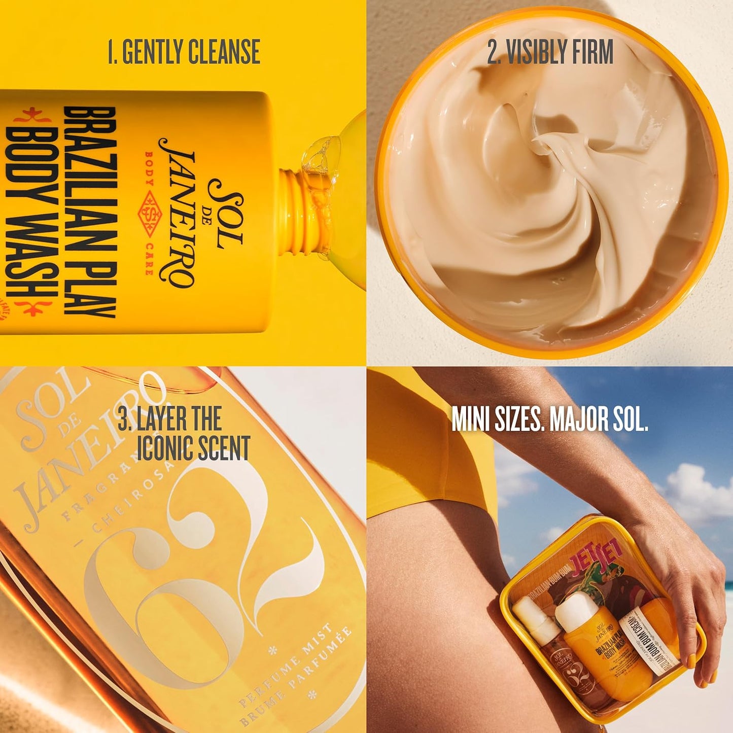 Travel Shower Gift Set – Cleansing & Hydrating Essentials