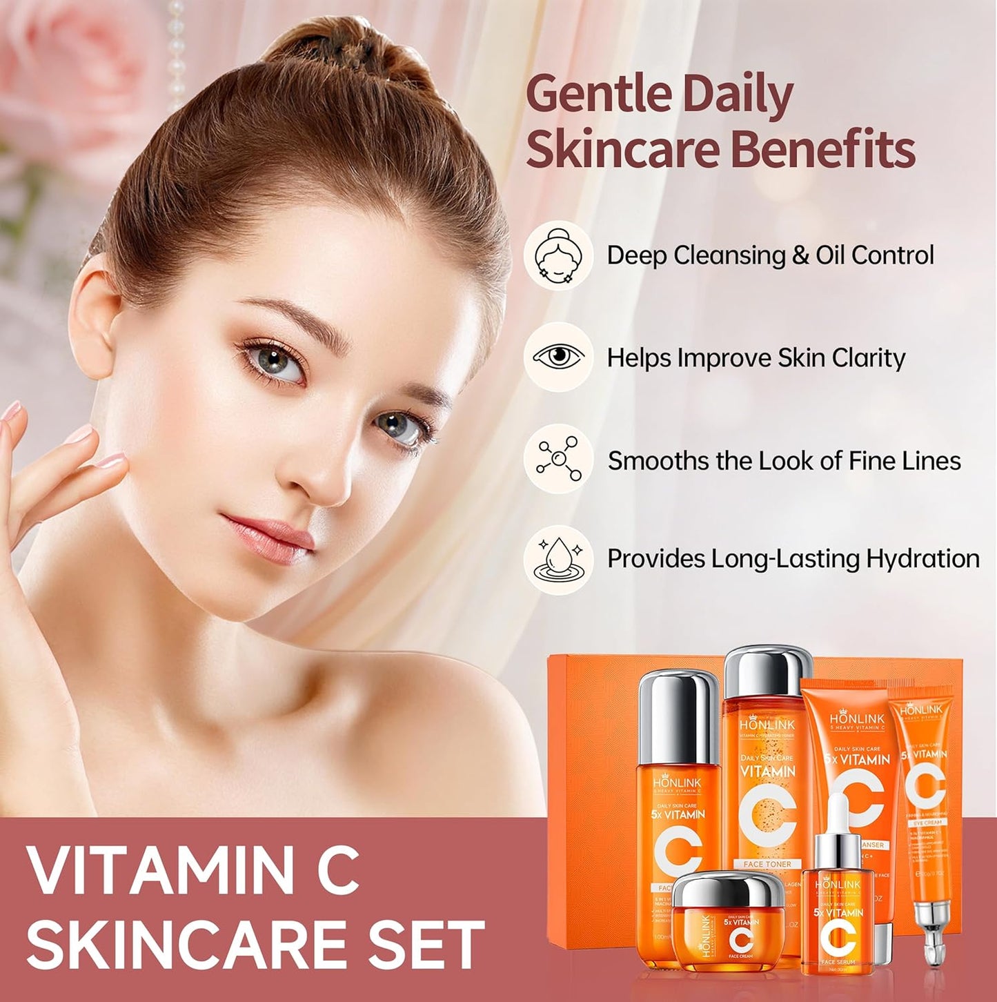 Hydrating Vitamin C & Niacinamide Skincare Set