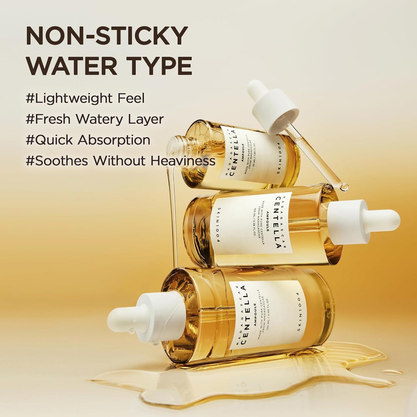 Centella Hydrating Face Ampoule Serum for Calm, Dewy Skin