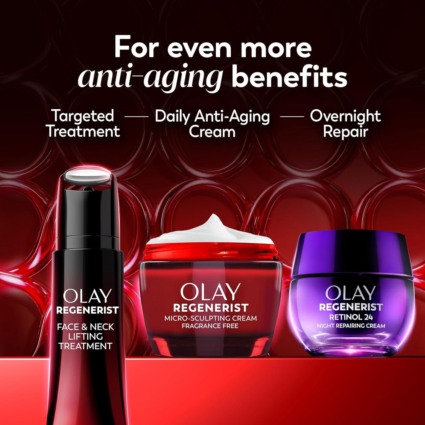 Fragrance-Free Anti-Aging Face Cream With Peptides 2.6 oz