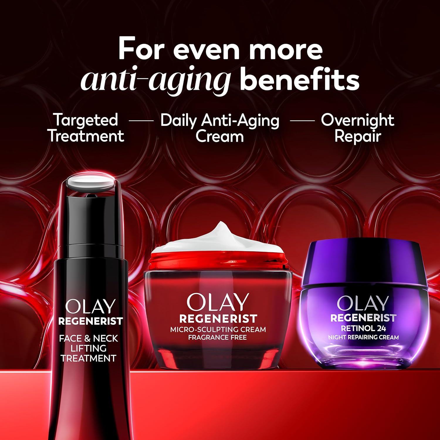 Fragrance-Free Anti-Aging Face Cream With Peptides 2.6 oz