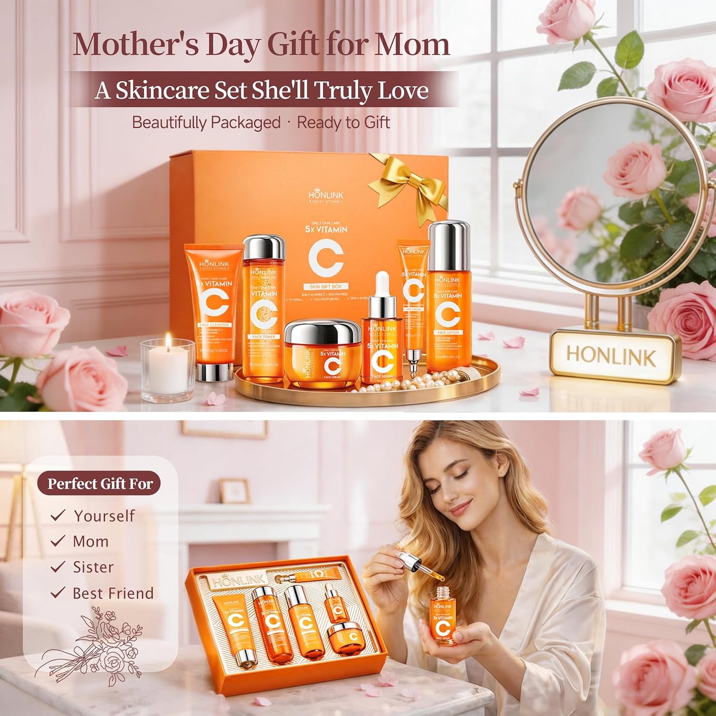 Hydrating Vitamin C & Niacinamide Skincare Set