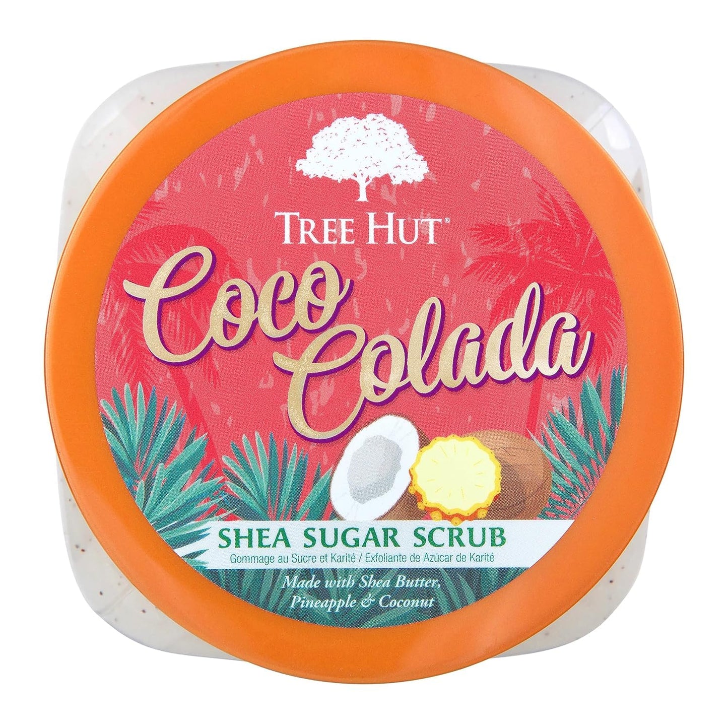 Coco Colada Shea Sugar Body Scrub – Exfoliating & Hydrating