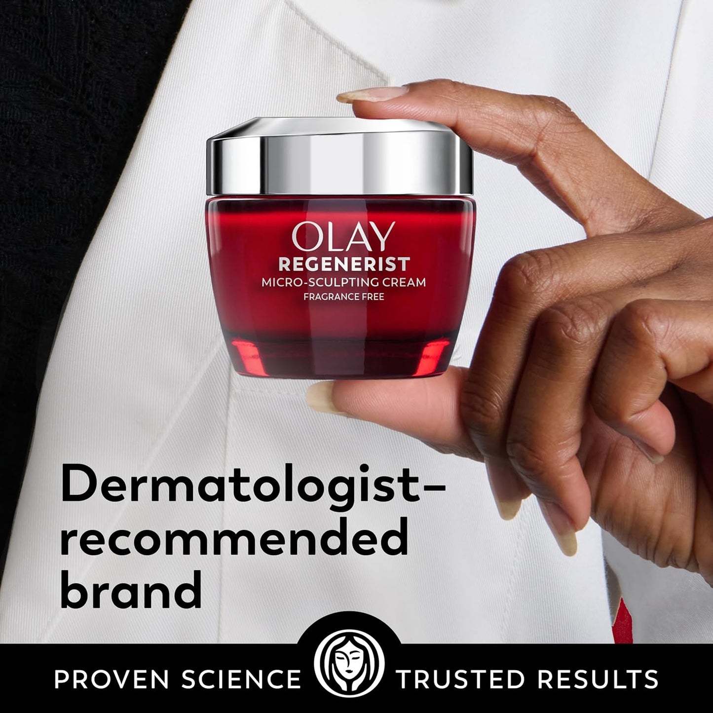 Fragrance-Free Anti-Aging Face Cream With Peptides 2.6 oz