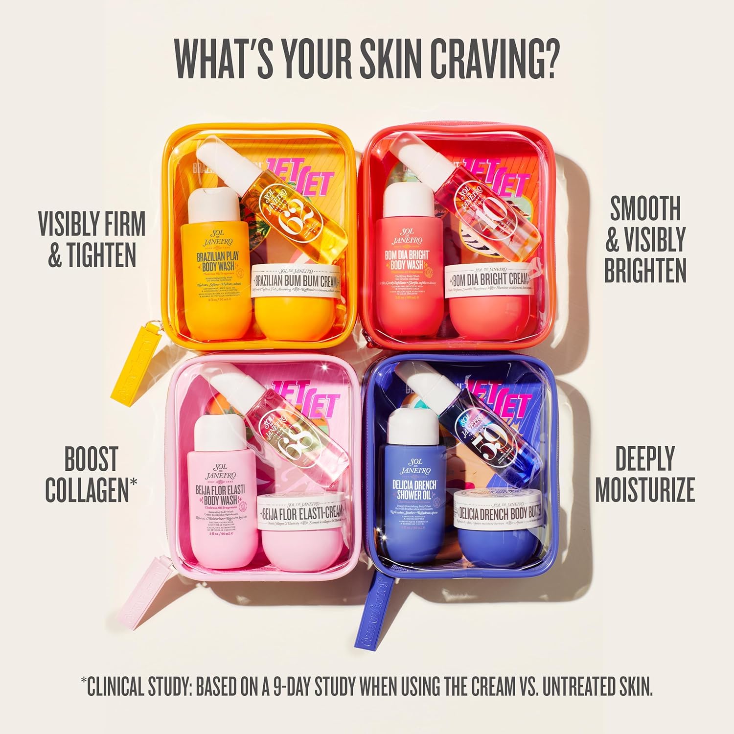 Travel Shower Gift Set – Cleansing & Hydrating Essentials