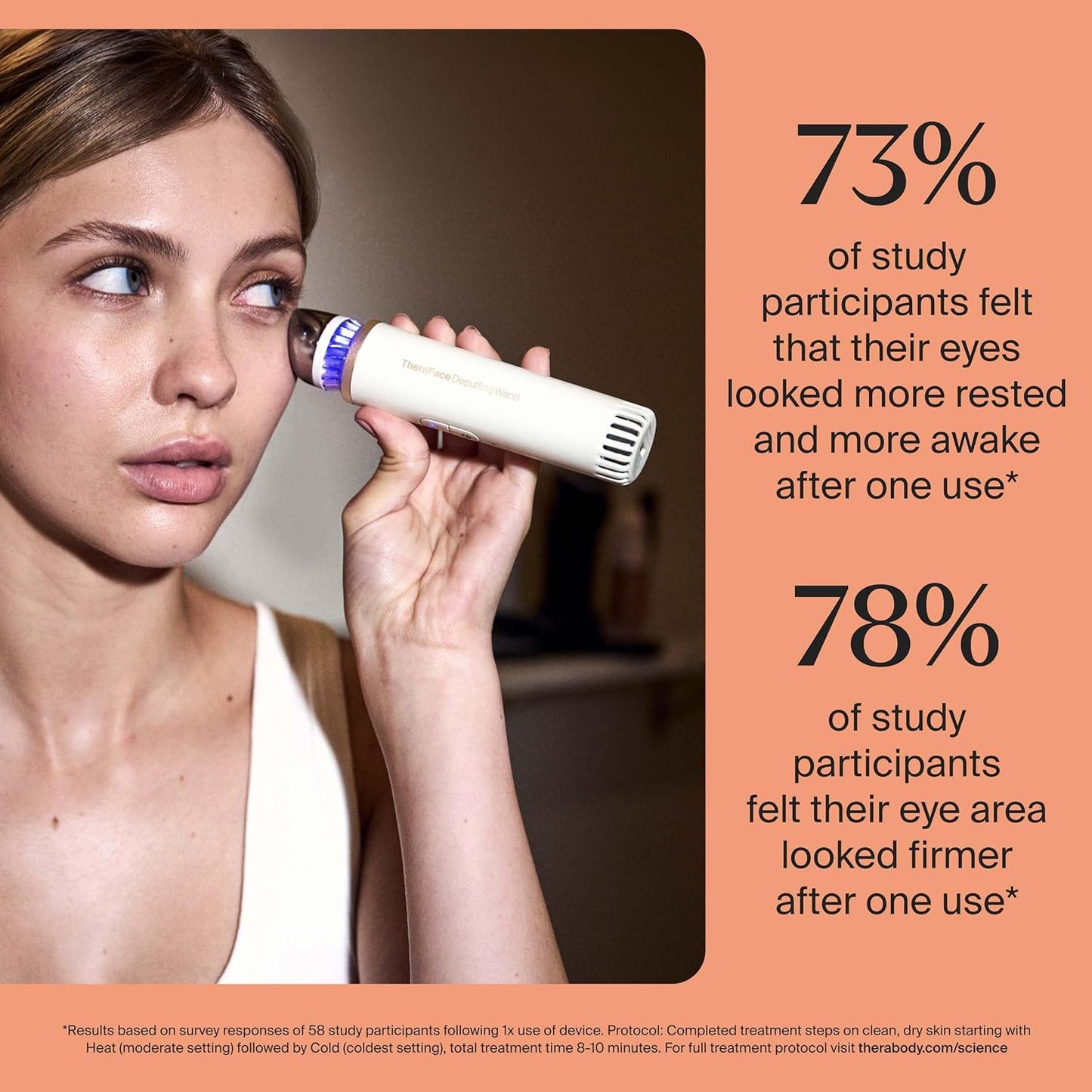 Depuffing Facial Wand – Hot and Cold Therapy Massager