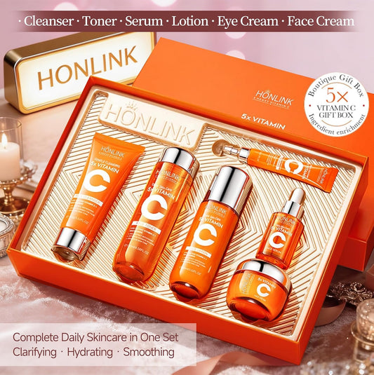 Hydrating Vitamin C & Niacinamide Skincare Set