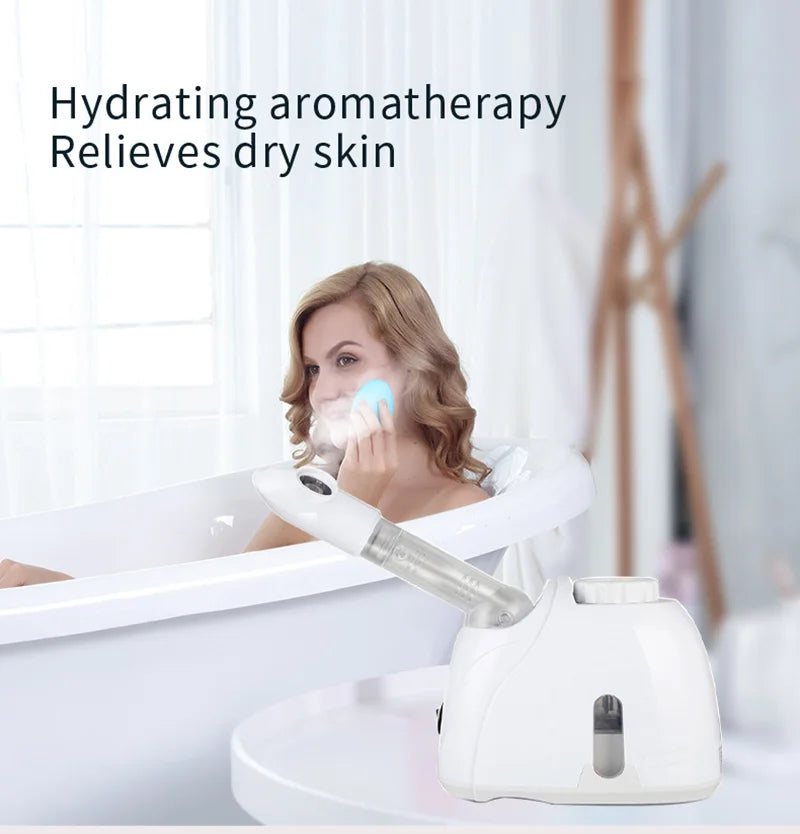 Ozone Facial Steamer Warm Mist Humidifier for Home Spa