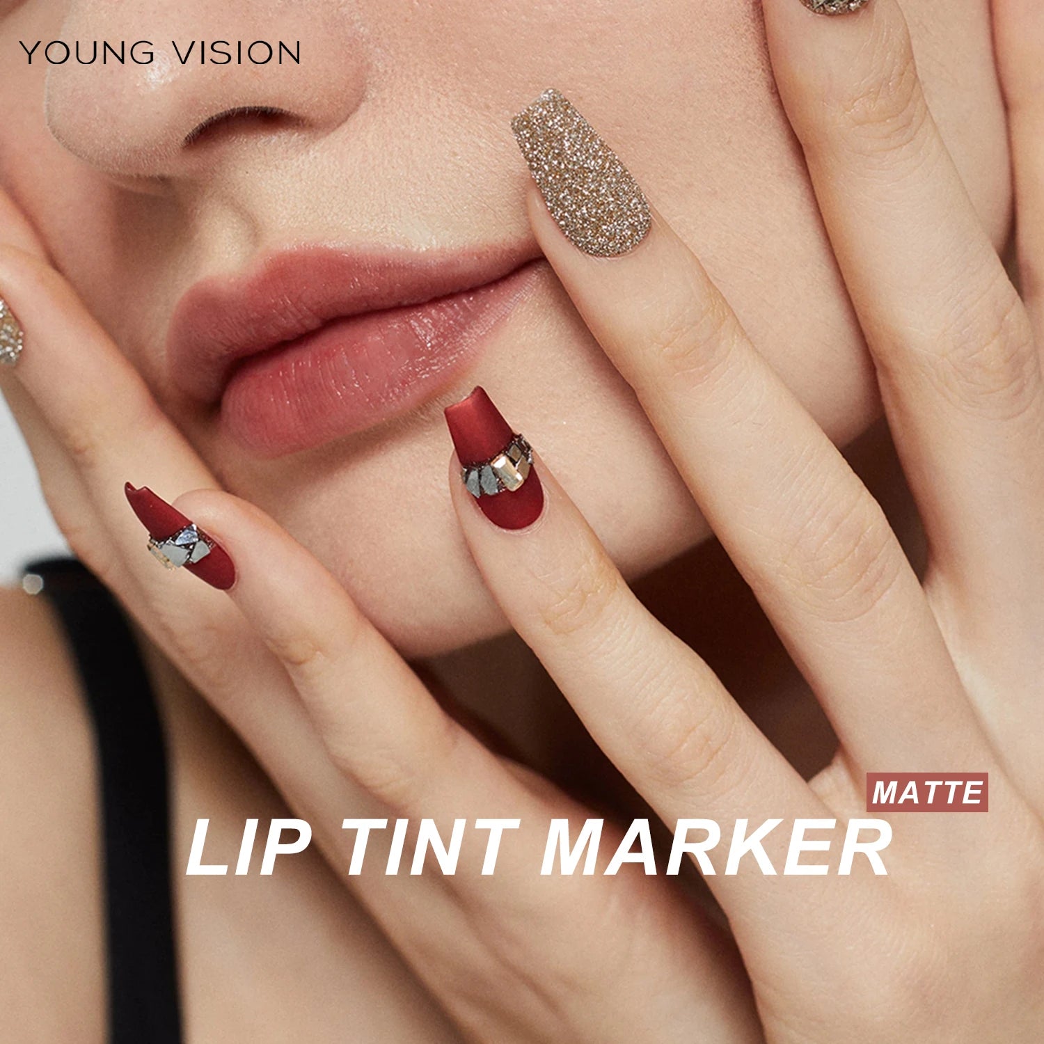 Matte Lip Tint Pen – Long-Lasting Waterproof Stain