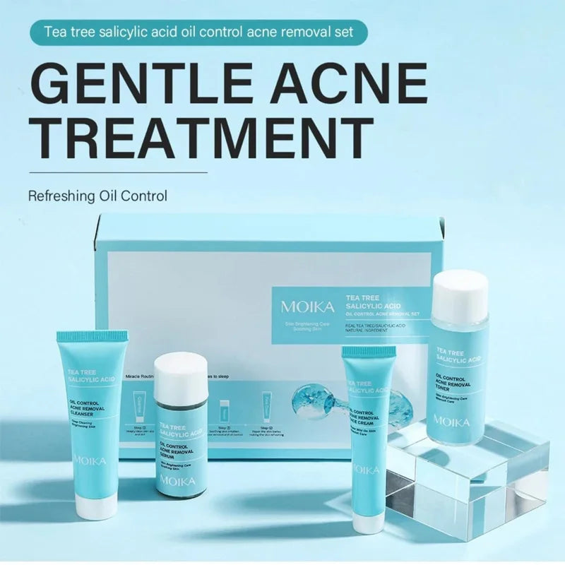 Tea Tree Skincare Set for Women – Oil Control & Acne Care
