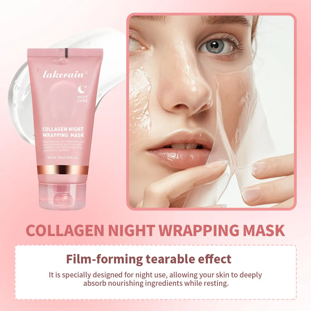 Collagen Night Wrapping Peel-Off Mask – Firming & Hydrating