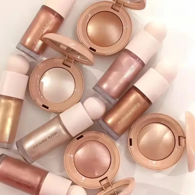 Liquid Blush & Highlighter Makeup Set For Radiant Glow